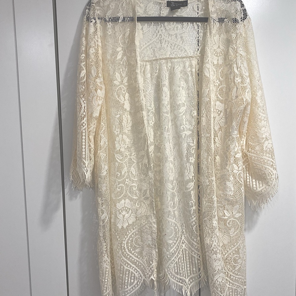 Boho Lace Kimono